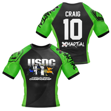 USDC Athlete BJJ Rash Guard XMARTIAL