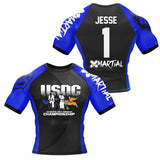 USDC Athlete BJJ Rash Guard XMARTIAL