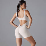 V-Back Scrunch Sports Jumpsuit XMARTIAL