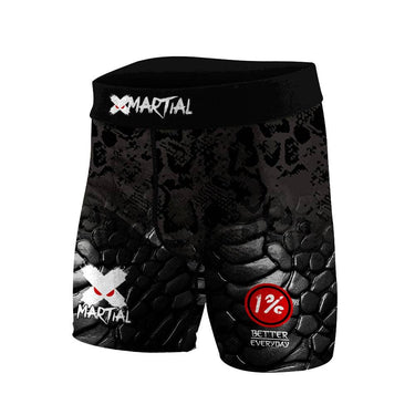 Venomous Rank BJJ/MMA Compression Shorts XMARTIAL