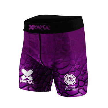 Venomous Rank BJJ/MMA Compression Shorts XMARTIAL