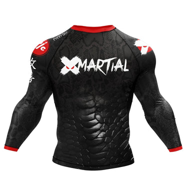 Venomous Rank BJJ Rash Guard XMARTIAL