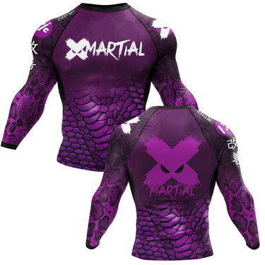 Venomous Rank BJJ Rash Guard XMARTIAL