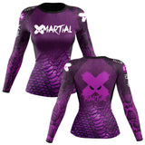 Venomous Rank Women's BJJ Rash Guard XMARTIAL