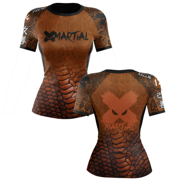 Venomous Rank Women's BJJ Rash Guard XMARTIAL