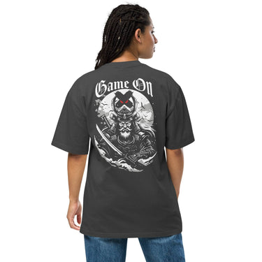 Viking Samurai Oversized Faded T-Shirt XMARTIAL