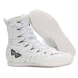 White Fighter Youth Wrestling Shoes XMARTIAL