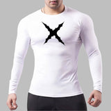 X-Thorn Long Sleeve White Compression Shirt XMARTIAL