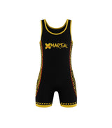 XMartial Fight Team Kids Wrestling Singlet XMARTIAL