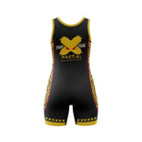 XMartial Fight Team Women's Wrestling Singlet XMARTIAL