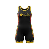 XMartial Fight Team Women's Wrestling Singlet XMARTIAL