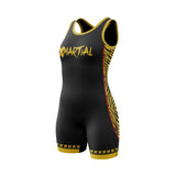 XMartial Fight Team Women's Wrestling Singlet XMARTIAL