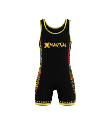 XMartial Fight Team Wrestling Singlet XMARTIAL