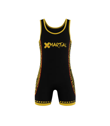 XMartial Fight Team Wrestling Singlet XMARTIAL