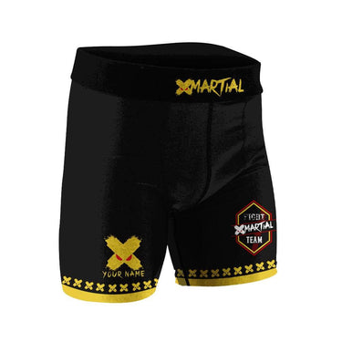 XMartial Kill Level Fight Kit BJJ/MMA Compression Shorts XMARTIAL