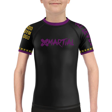 XMartial Kill Level Fight Kit Kids Rash Guard XMARTIAL