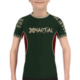 XMartial Kill Level Fight Kit Kids Rash Guard XMARTIAL