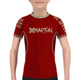 XMartial Kill Level Fight Kit Kids Rash Guard XMARTIAL