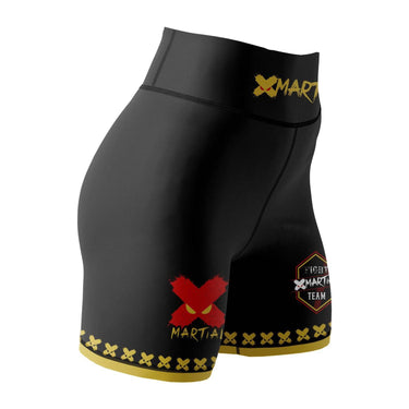 XMartial Kill Level Fight Kit Women's BJJ/MMA Compression Shorts XMARTIAL