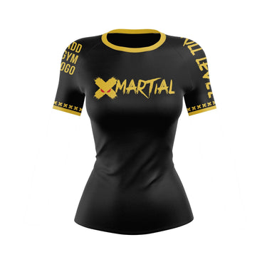 XMartial Kill Level Fight Kit Women's Rash Guard XMARTIAL