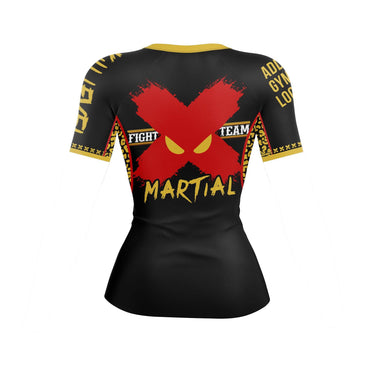 XMartial Kill Level Fight Kit Women's Rash Guard XMARTIAL