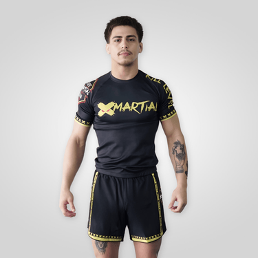 XMartial Kill Level Fight Team BJJ Rash Guard XMARTIAL