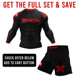 XMartial Minimalist 2.0 Hybrid BJJ/MMA Shorts XMARTIAL