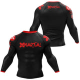 XMartial Minimalist BJJ Rash Guard XMARTIAL