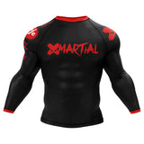 XMartial Minimalist BJJ Rash Guard XMARTIAL