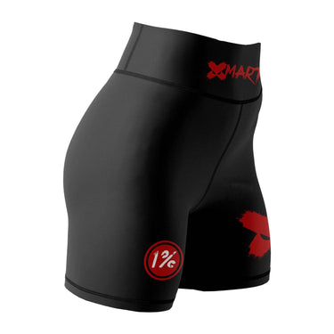 XMartial Minimalist Women's BJJ/MMA Compression Shorts XMARTIAL