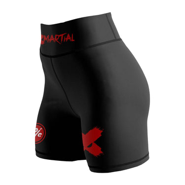 XMartial Minimalist Women's BJJ/MMA Compression Shorts XMARTIAL