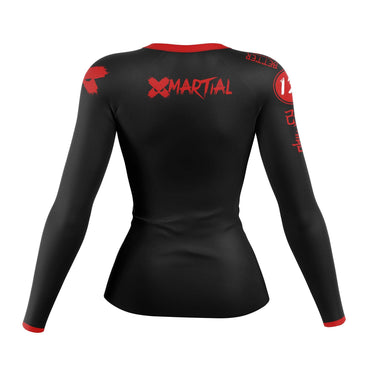 XMartial Minimalist Women’s BJJ Rash Guard XMARTIAL