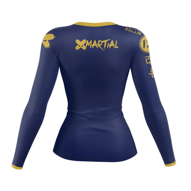 XMartial Minimalist Women’s BJJ Rash Guard XMARTIAL