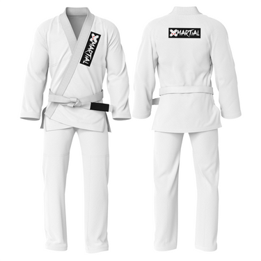 XMartial Prime White BJJ Gi (Free Belt) XMARTIAL