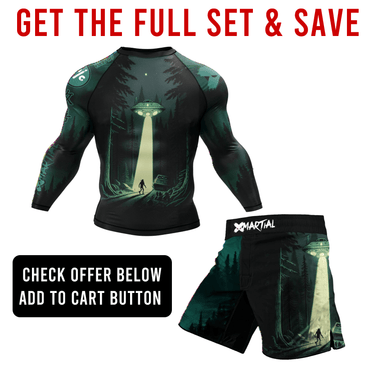 Xmartian 2.0 Hybrid BJJ/MMA Shorts XMARTIAL