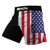 American Warrior 2.0 Hybrid BJJ/MMA Shorts XMARTIAL