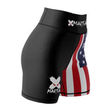 American Warrior Women's Compression Shorts XMARTIAL