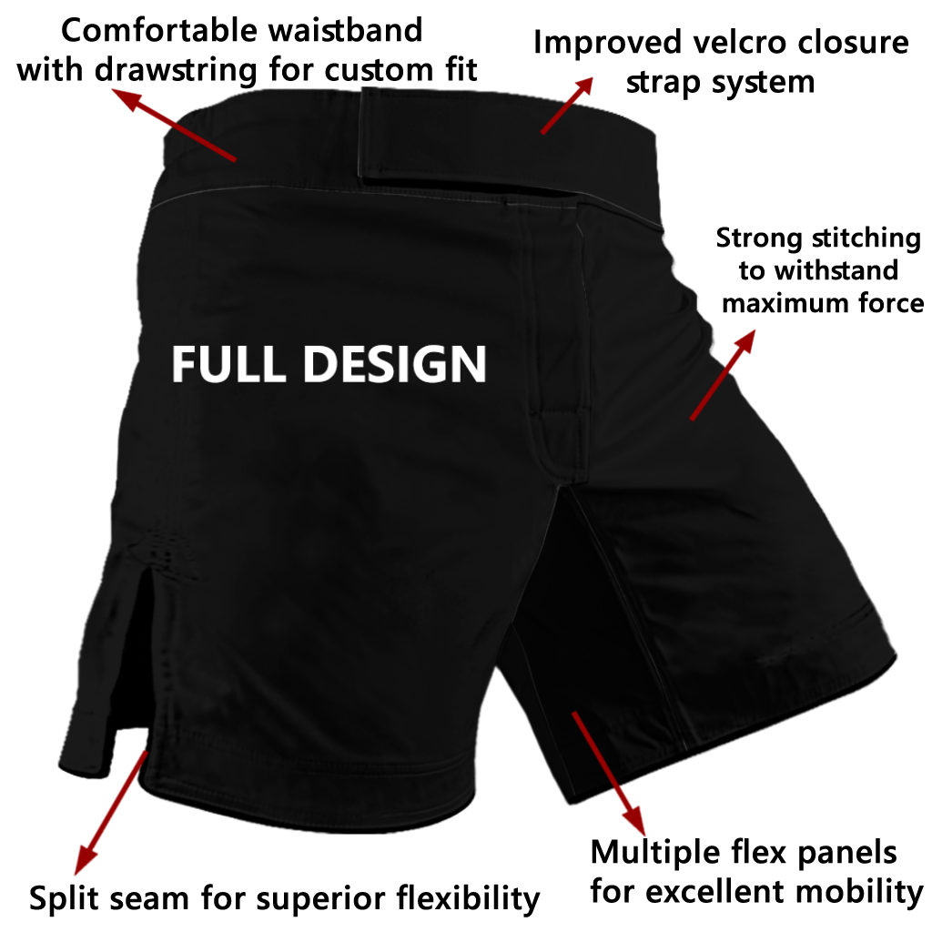 Custom Hybrid BJJ/MMA Shorts XMARTIAL