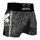 Dark Camo Muay Thai Shorts XMARTIAL