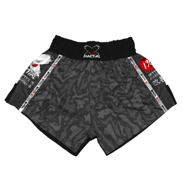 Dark Camo Muay Thai Shorts XMARTIAL