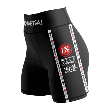 Extreme X Style Bender Women's BJJ/MMA Compression Shorts XMARTIAL