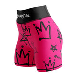 Flamazing Women's BJJ/MMA Compression Shorts XMARTIAL