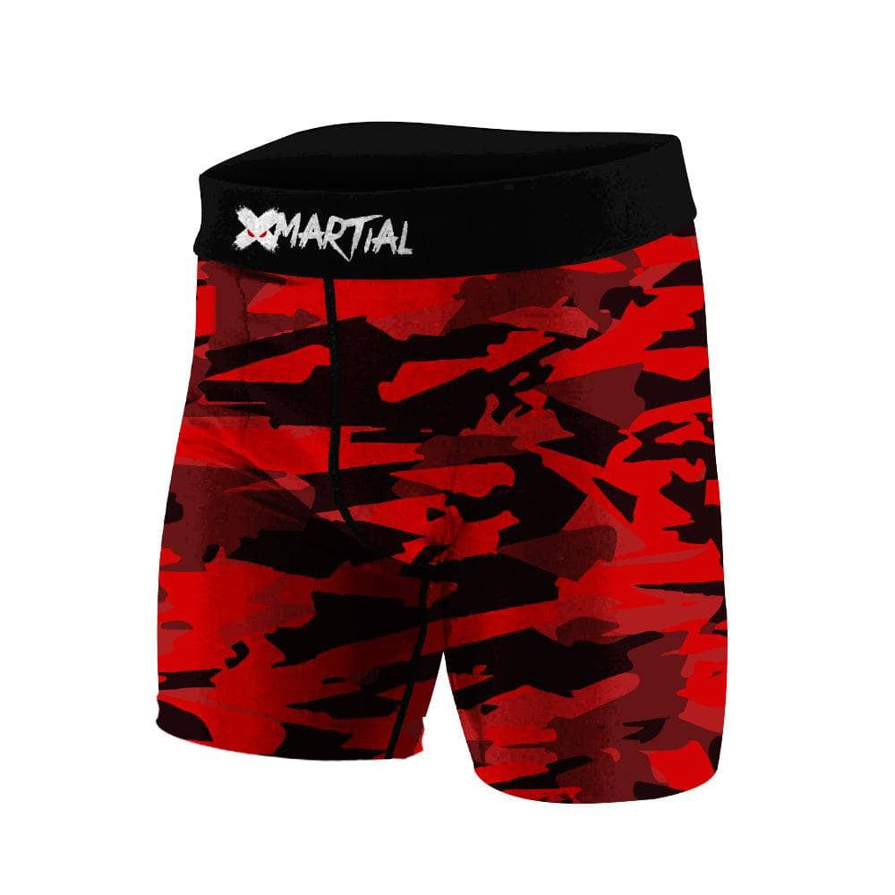 CHOO Mens Custom Color Logo Text Compression Spats Shorts for MMA