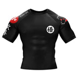 Kanji Black Rash Guard XMARTIAL