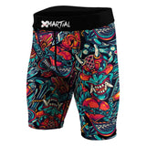 Heart of Thorns BJJ/MMA Compression Shorts XMARTIAL