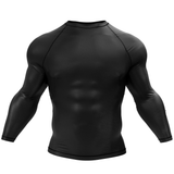 Premium Black BJJ Rash Guard XMARTIAL