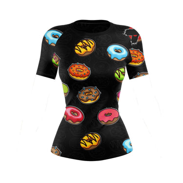 Sprinkled Donuts  Women's Rash Guard XMARTIAL