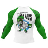 T-Rex Arms BJJ Rash Guard XMARTIAL