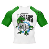 T-Rex Arms BJJ Rash Guard XMARTIAL